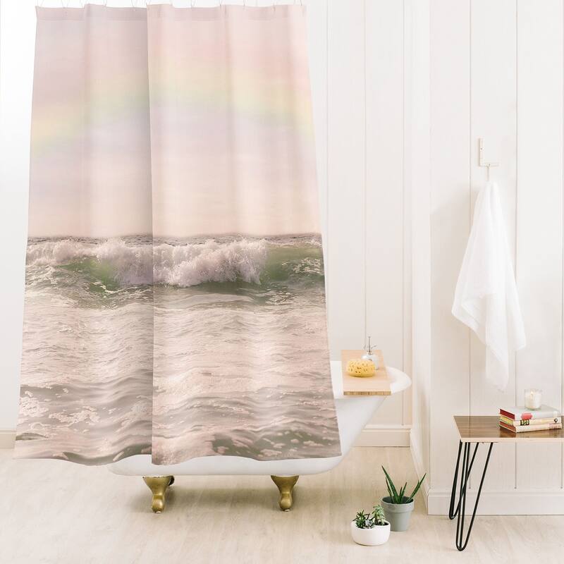 Lbtoma Reighn Made to Order Shower Curtain 71" x 74" with Liner Bed